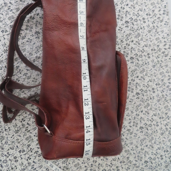 unbranded leather backpack bag - Picture 12 of 12